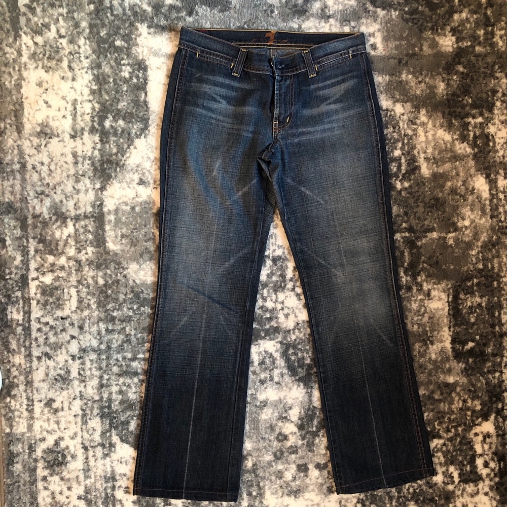7 for All Mankind Jeans, Wide leg, size 28.